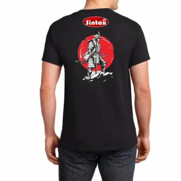 Kaos Pria Sintax Samurai Warna Hitam
